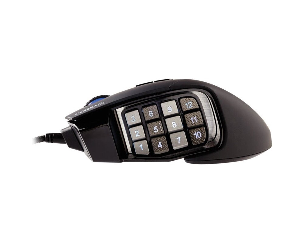 Мишка Corsair Геймърска мишка Corsair Scimitar RGB ELITE MOBA/MMO 3