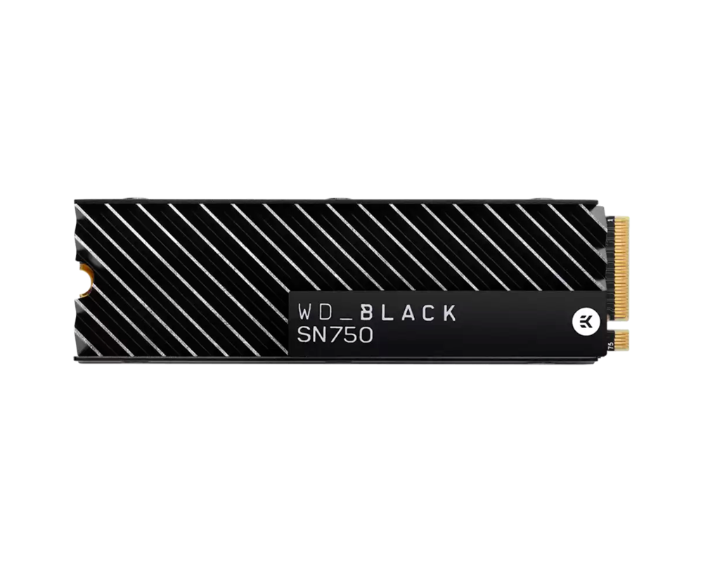 SSD WD SSD BLACK SN750 1Tb M.2 2280 NVMe Read/Write: 3470 / 3000 MB/s 11