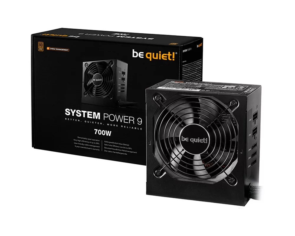 Захранване be quiet! SYSTEM POWER 9 700W CM 80PLUS Bronze 3