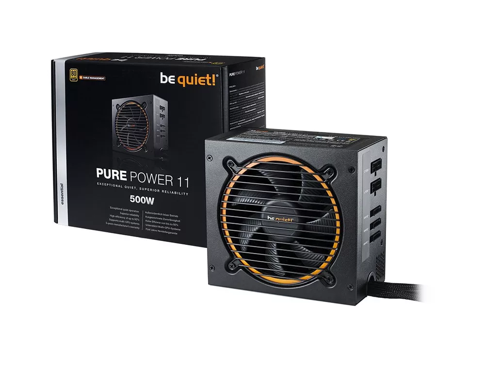 Захранване be quiet! PURE POWER 11 500W - 80 Plus Gold 2