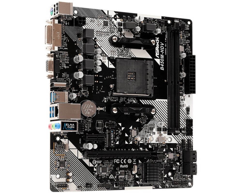 Дънна платка ASRock B450M-HDV R4.0 7