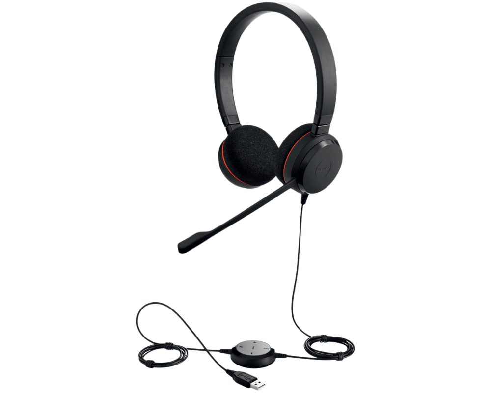 Слушалки Jabra Evolve 20 23
