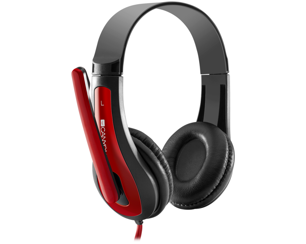 Слушалки CANYON HSC-1 basic PC headset with microphone 3