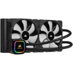 <span>Охладител за процесор</span> CORSAIR iCUE H115i RGB PRO XT, 280mm Radiator, Dual 140mm PWM Fans, Software Control, Liquid CPU Cooler <span class='catalog-num-in-name'>CW-9060044-WW</span> - 