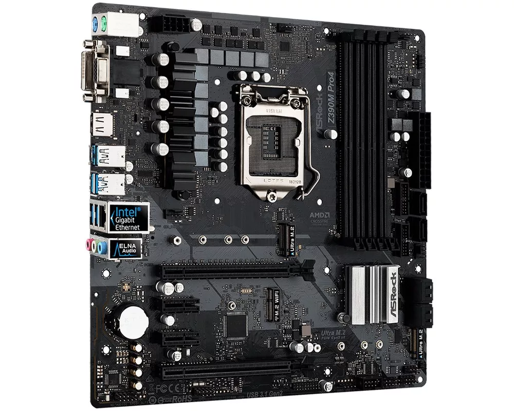 Дънна платка ASROCK Z390 2