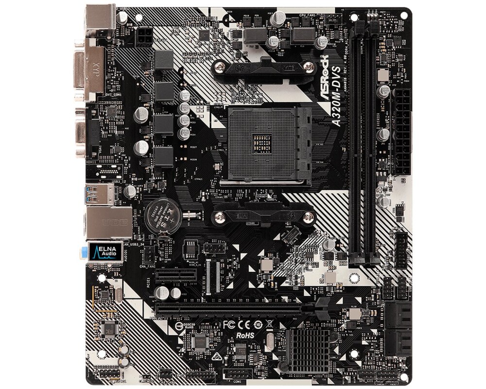 Дънна платка ASROCK AM4 A320 2