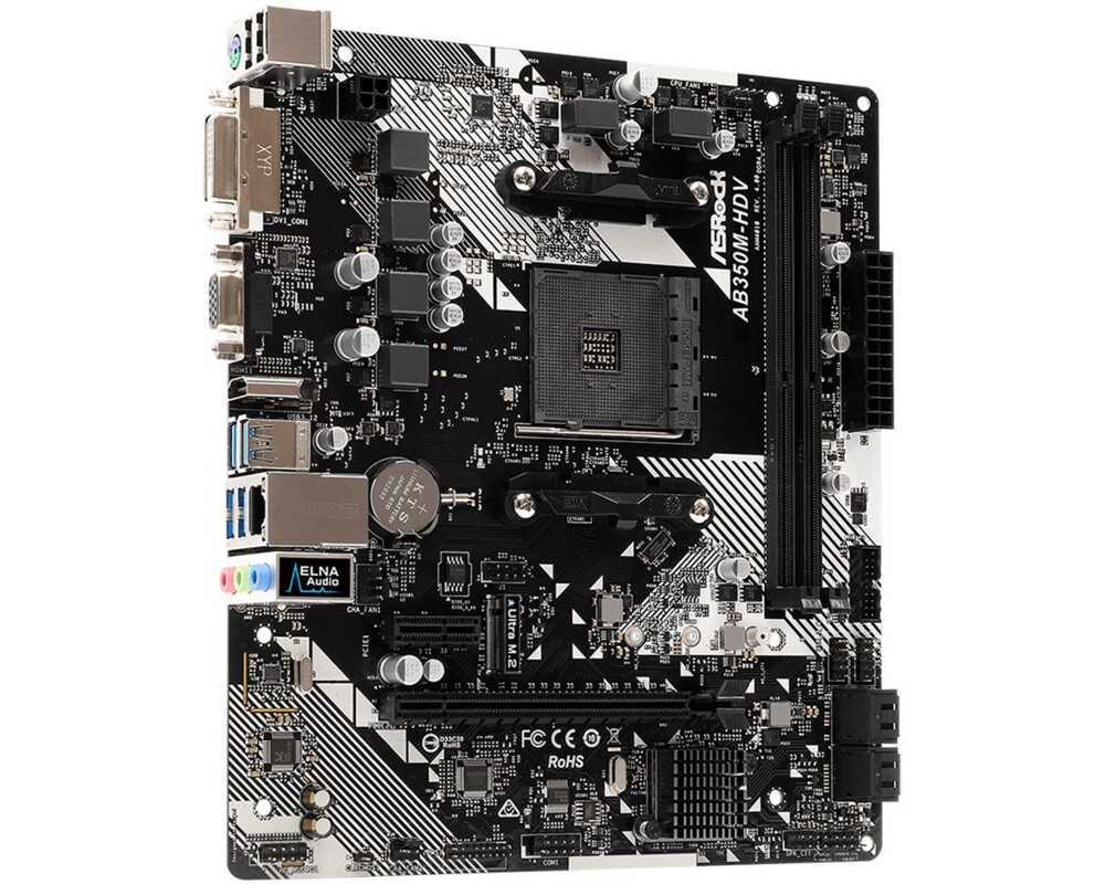 Дънна платка ASROCK AM4 B350 2