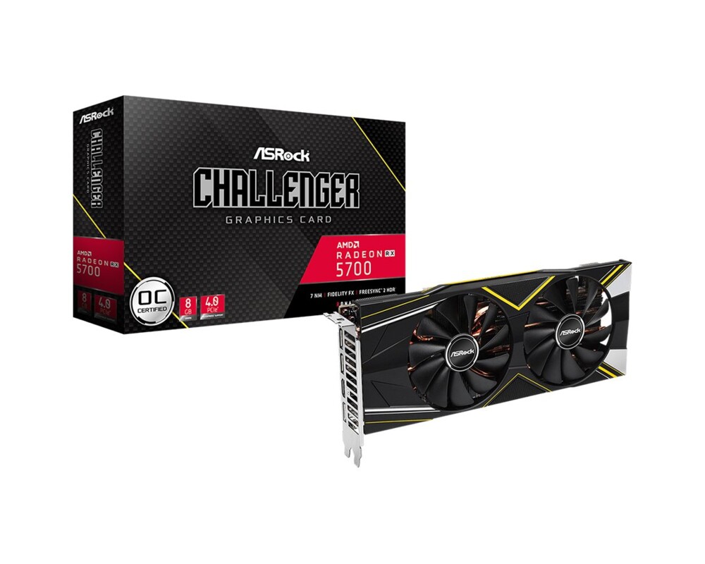 Видеокарта ASROCK AMD Radeon RX 5700 Challenger D 8...