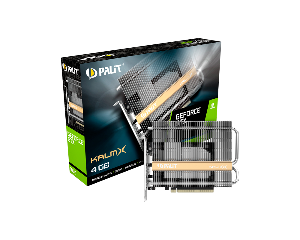 Видеокарта VC Palit nVidia GTX1650 KalmX 4GB GDDR5