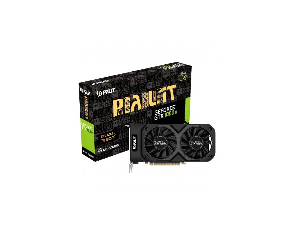 Видеокарта VC Palit nVidia GTX1050Ti Dual OC 4096MB 128BIT