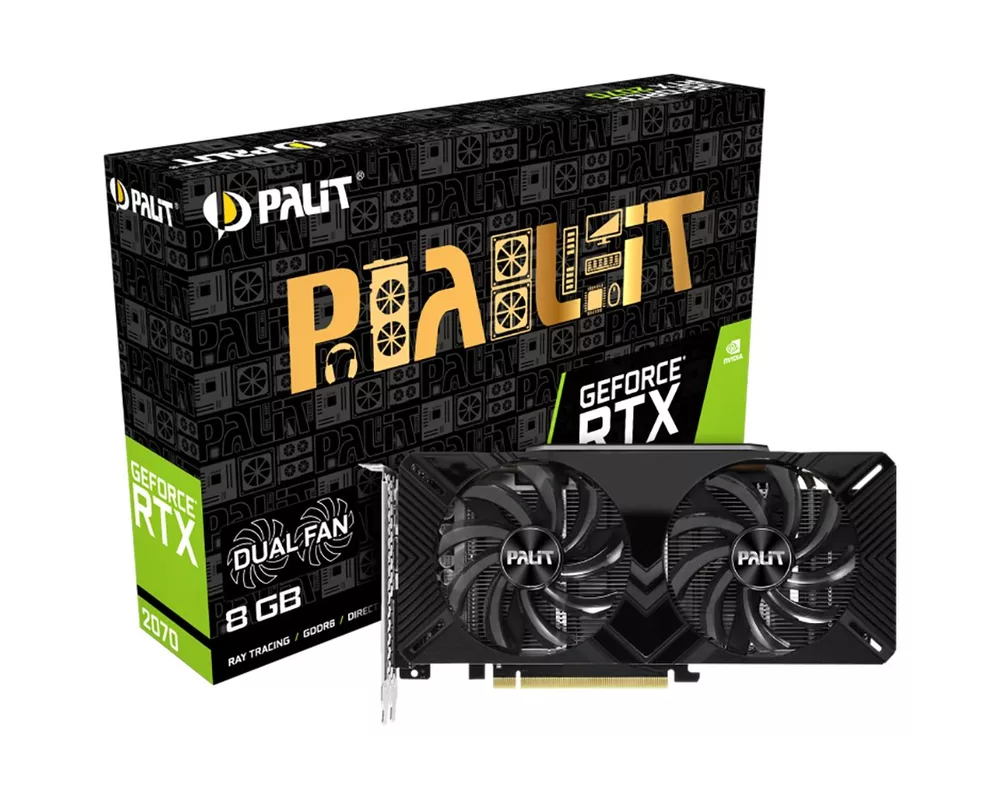 Видеокарта PALIT GeForce RTX 2070 nVidia 4