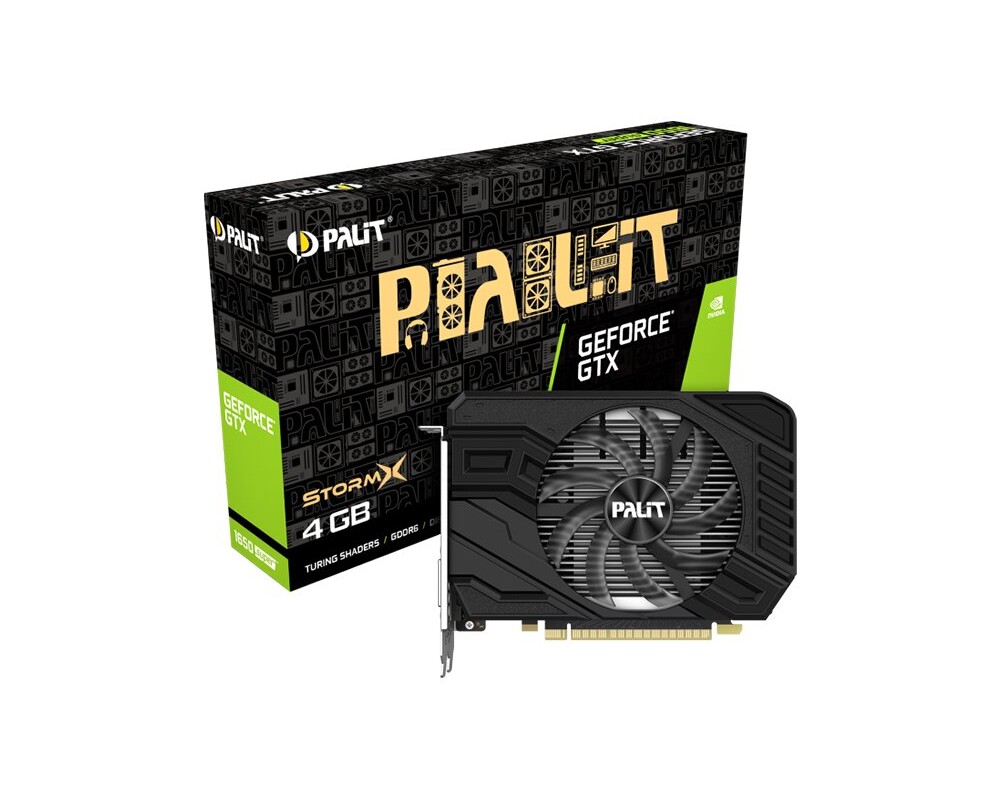 Видеокарта VC Palit nVidia GTX1650 SUPER StormX 4GB GDDR6