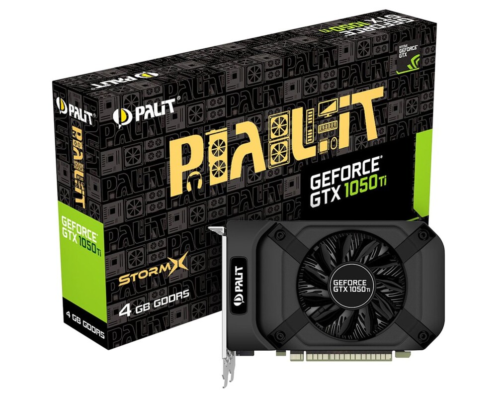 Видеокарта VC Palit nVidia GTX1050Ti StormX 4096MB 128BIT