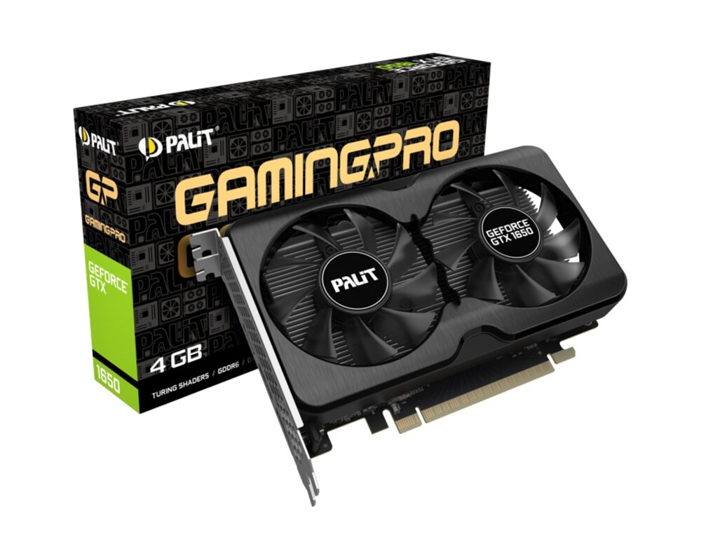 Видеокарта Palit GeForce GTX 1650 GamingPro 4GB GDDR6