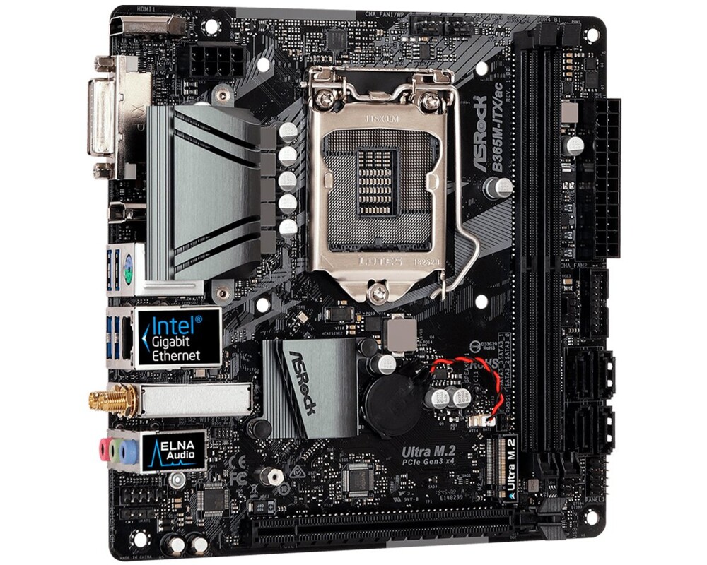 Дънна платка ASROCK B365M-PRO4, Socket 1151 (300 Series), 4 x DDR4 7