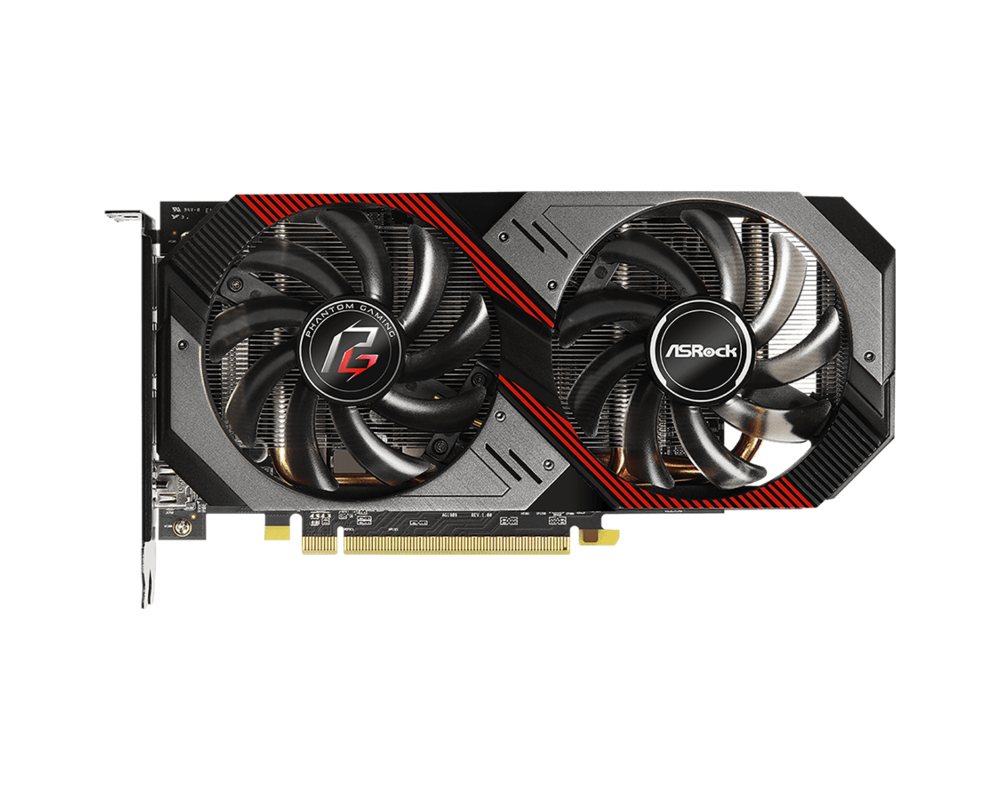 Видеокарта Asrock Radeon RX 5500 XT Phantom Gaming D 8G OC 8