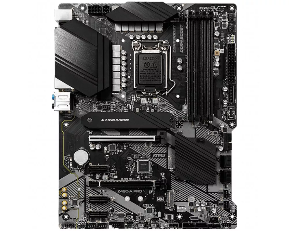Дънна платка MSI Z490-A PRO 2