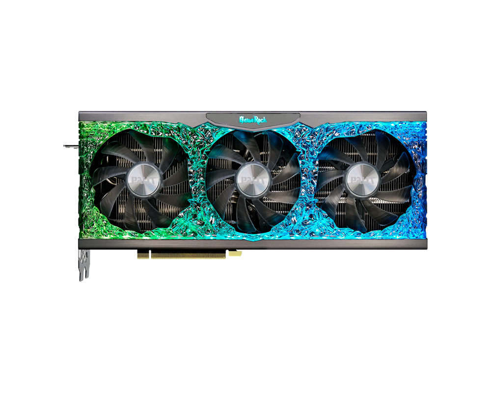 Видеокарта Palit GeForce RTX 3090 GameRock 24GB GDD... 3