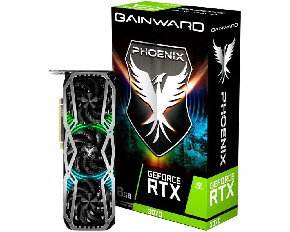 Видеокарта Gainward GeForce RTX 3070 Phoenix 4