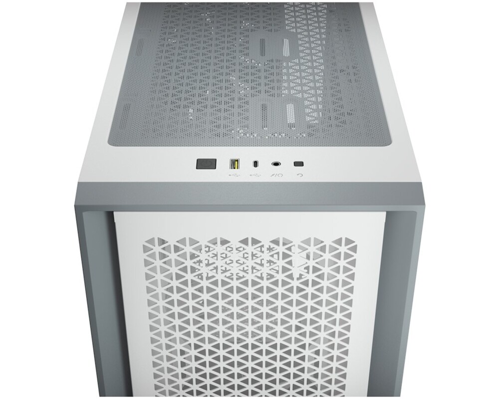 Кутия CORSAIR 4000D Airflow Tempered Glass Mid-Tower White case 5