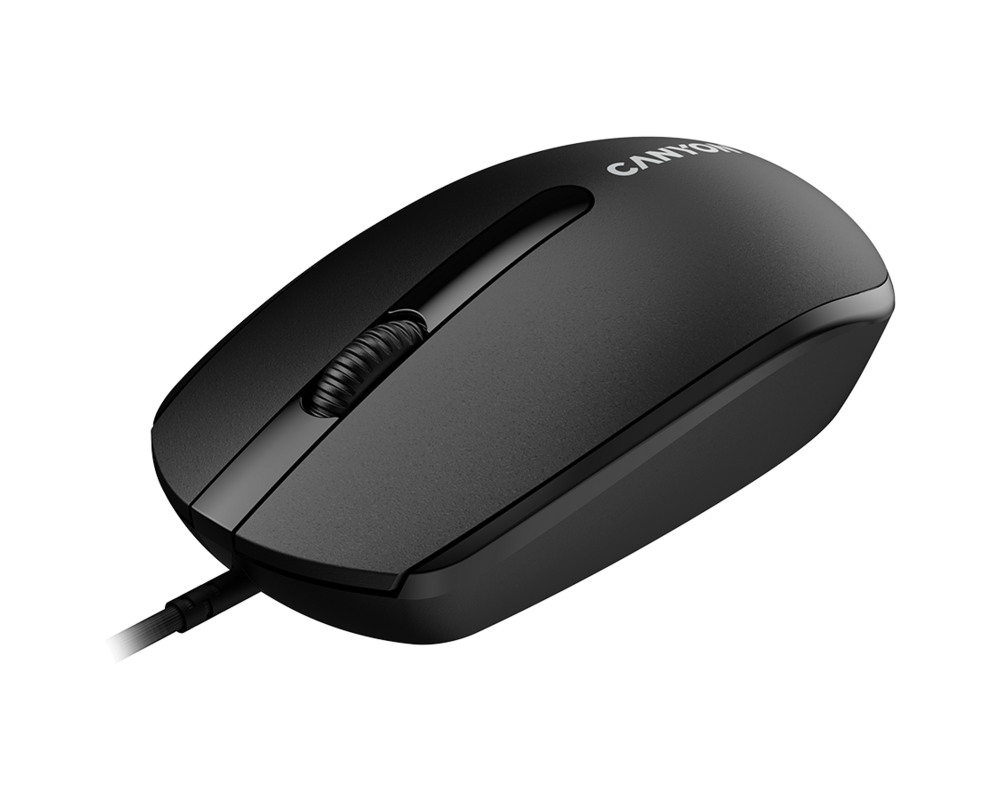 Мишка Оптична Canyon black CNE-CMS10B 18