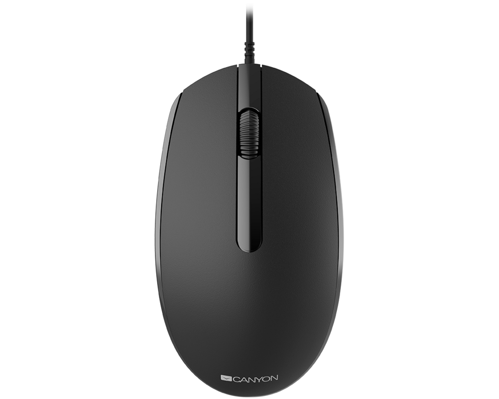 Мишка Оптична Canyon black CNE-CMS10B 10