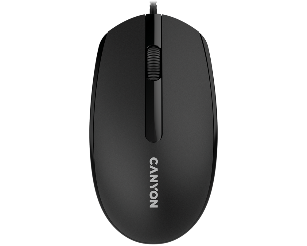 Мишка Оптична Canyon black CNE-CMS10B 17