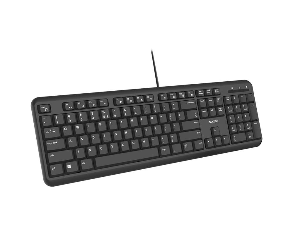 Клавиатура Canyon HKB20 Silent 3