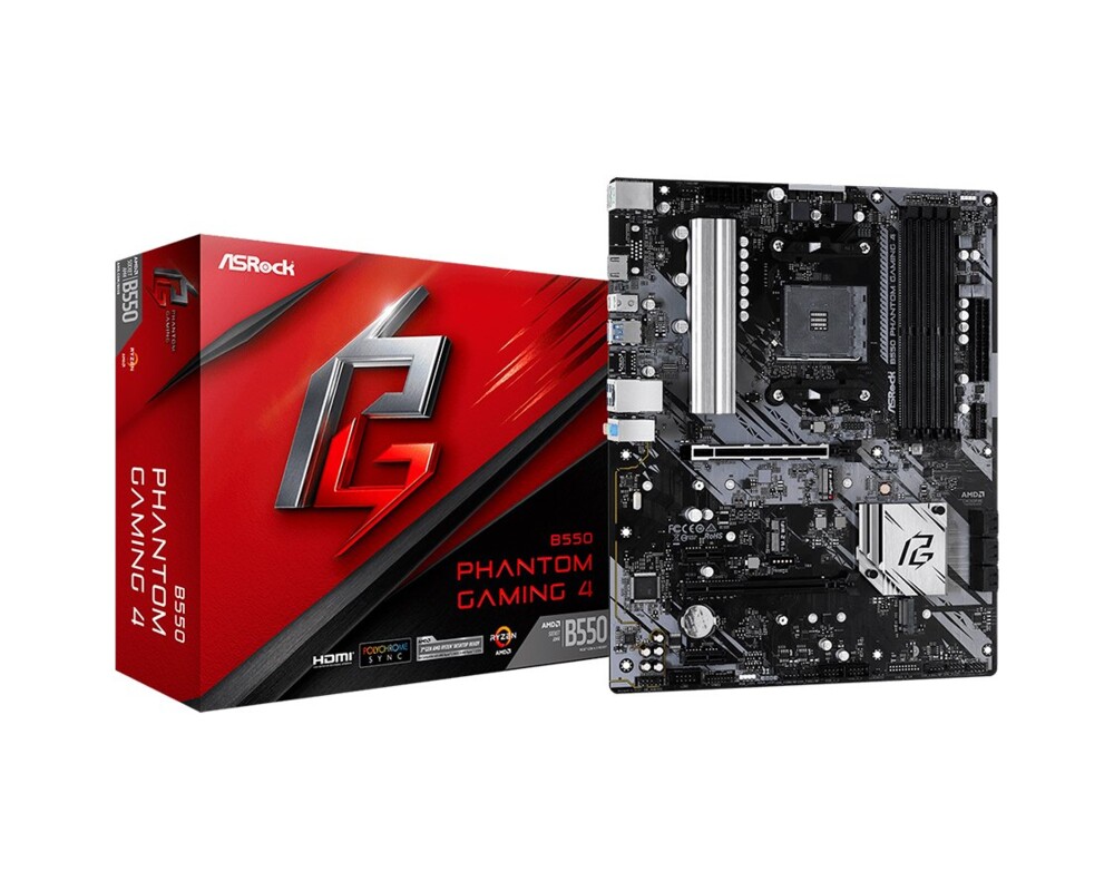 Дънна платка ASROCK B550 Phantom Gaming 4 6