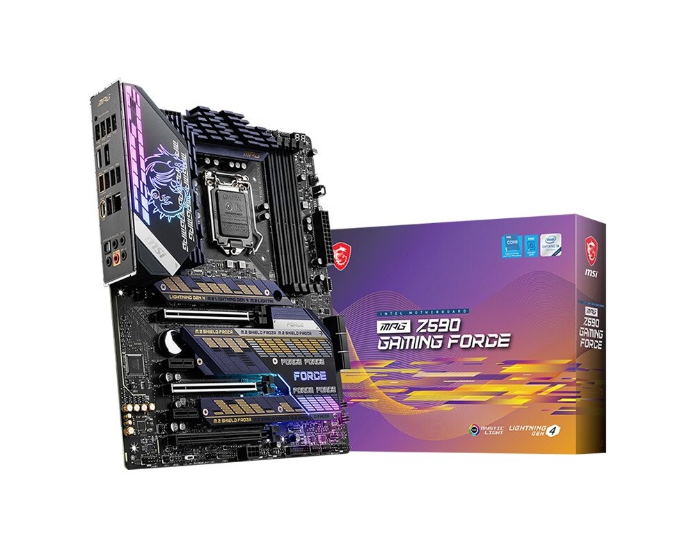 Дънна платка MSI MPG Z590 GAMING FORCE ATX DDR4 LGA 1200 2