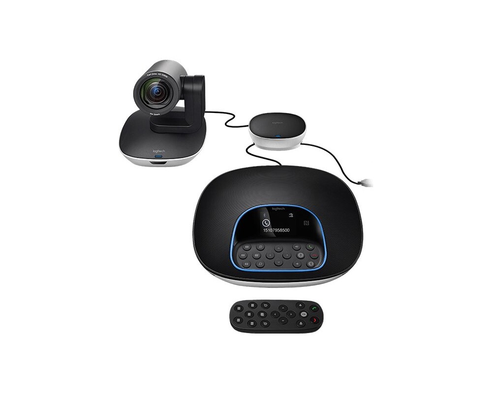 Видеоконферентна система Видеоконферентна камера LOGITECH ConferenceCam Group, Full-HD, USB2.0 4