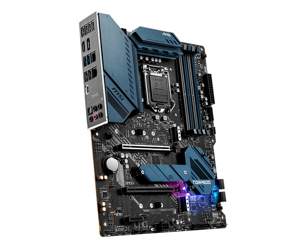 Дънна платка MSI MAG B560 TORPEDO Socket 1200 DDR4 up to 128GB 8xUSB 2.0 6xUSB 3.2 3