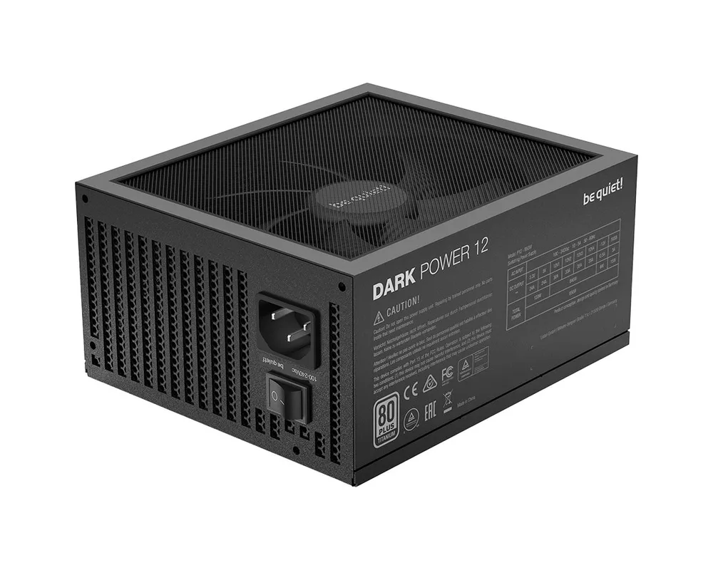 Захранване be quiet! DARK POWER 12 850W 2