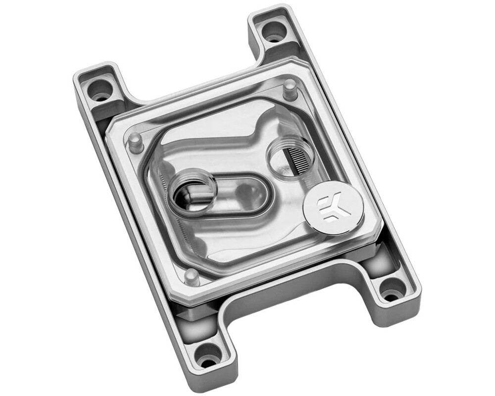 Част за охладител EK-Quantum Magnitude D-RGB - AM4 Nickel + Plexi 2