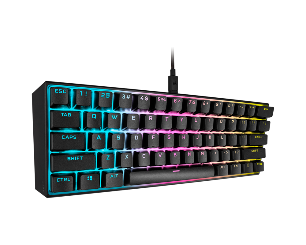Клавиатура CORSAIR K65 Mini MX Red Mechanical Gaming Keyboard 7