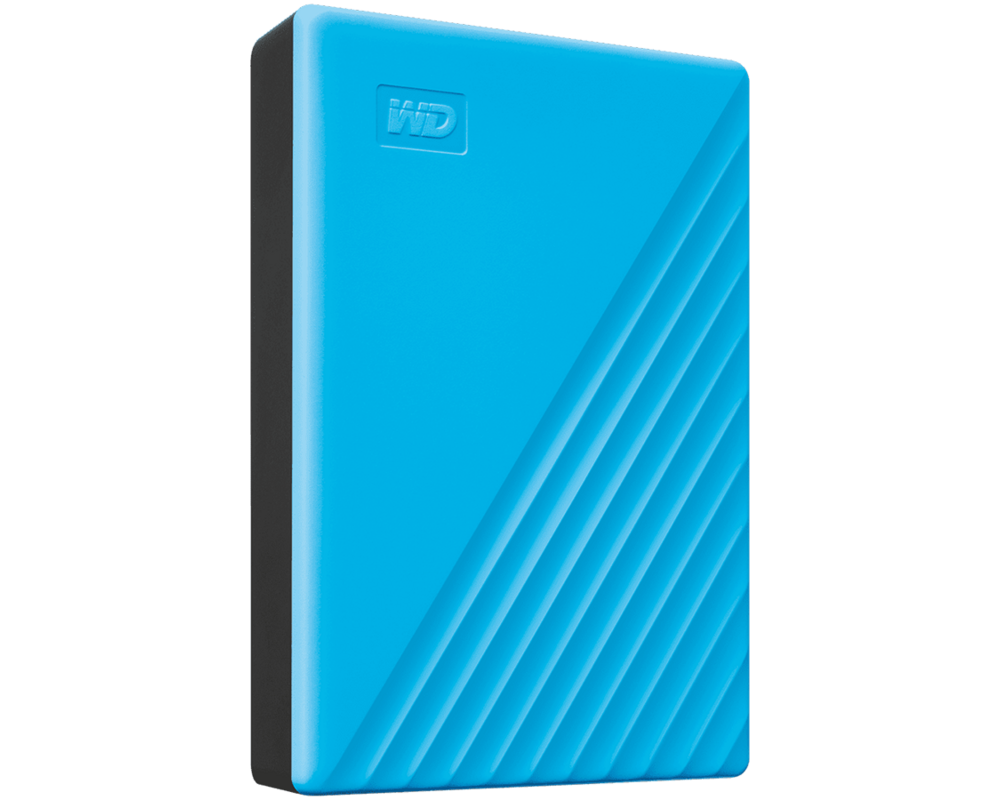 Твърд диск WD My Passport 4TB portable HDD USB3.0 USB2.0 compatible Blue Retail 10