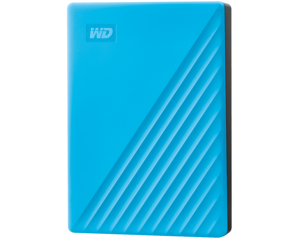 Твърд диск WD My Passport 4TB portable HDD USB3.0 USB2.0 compatible Blue Retail 8