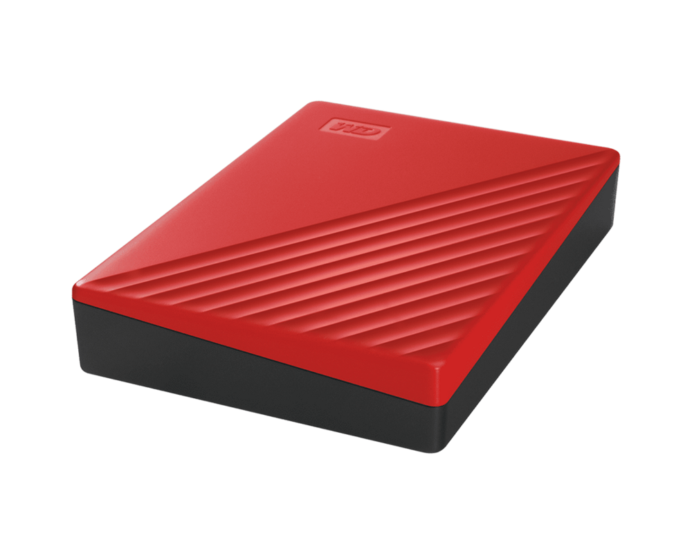 Твърд диск WD My Passport 4TB portable HDD USB3.0 USB2.0 compatible Red Retail 9