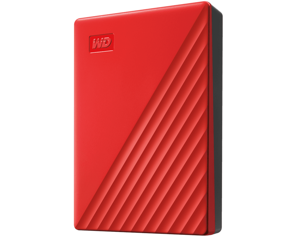 Твърд диск WD My Passport 4TB portable HDD USB3.0 USB2.0 compatible Red Retail 7
