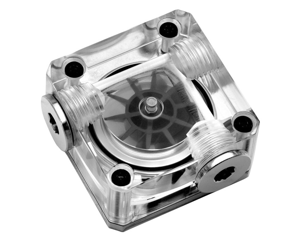 Част за охладител EK-Quantum Flow Indicator D-RGB Nickel 2