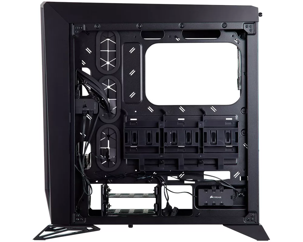 Кутия CORSAIR Carbide Series SPEC-OMEGA RGB Mid-Tower Tempered Glass Gaming Case — White 6
