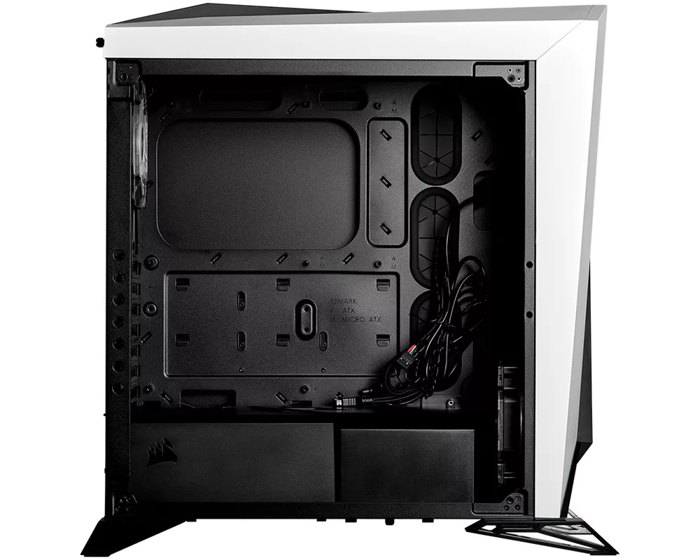 Кутия CORSAIR Carbide Series SPEC-OMEGA RGB Mid-Tower Tempered Glass Gaming Case — White 5