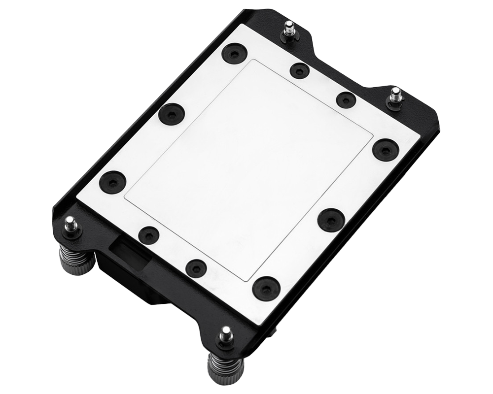 Част за охладител EK-Quantum Velocity sTR4 D-RGB - Nickel + Plexi 2