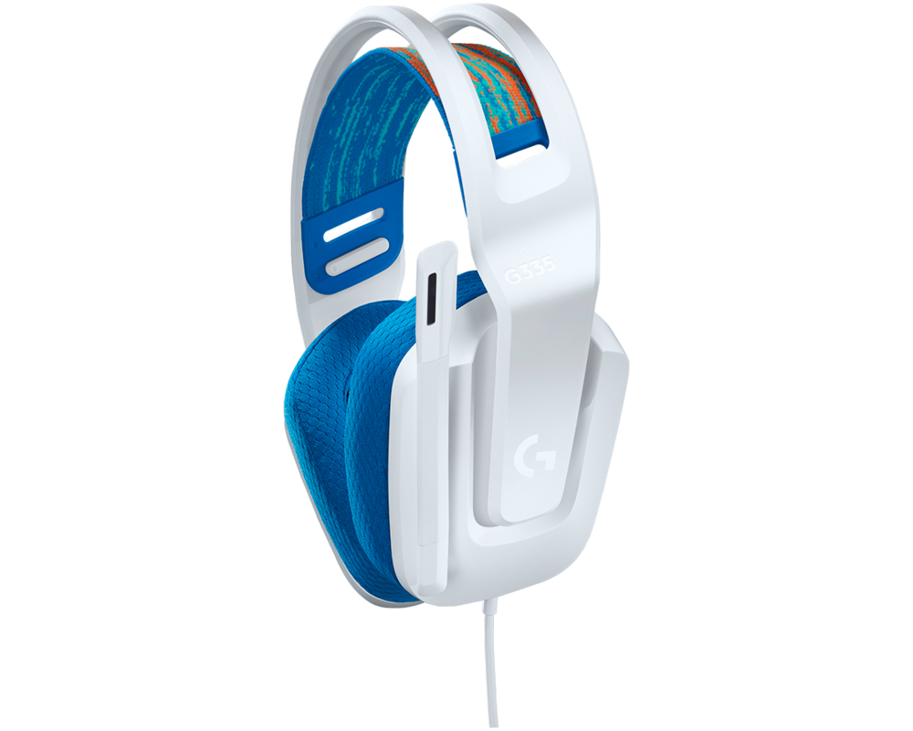Слушалки Геймърски слушалки Logitech G335, Микрофон, Бели 5