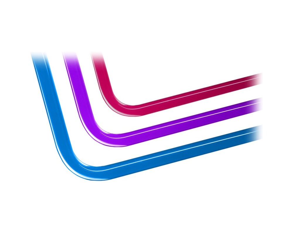 Част за охладител EK-Loop Hard Tube 16mm 0.8m Pre-Bent 90° - Acrylic 2