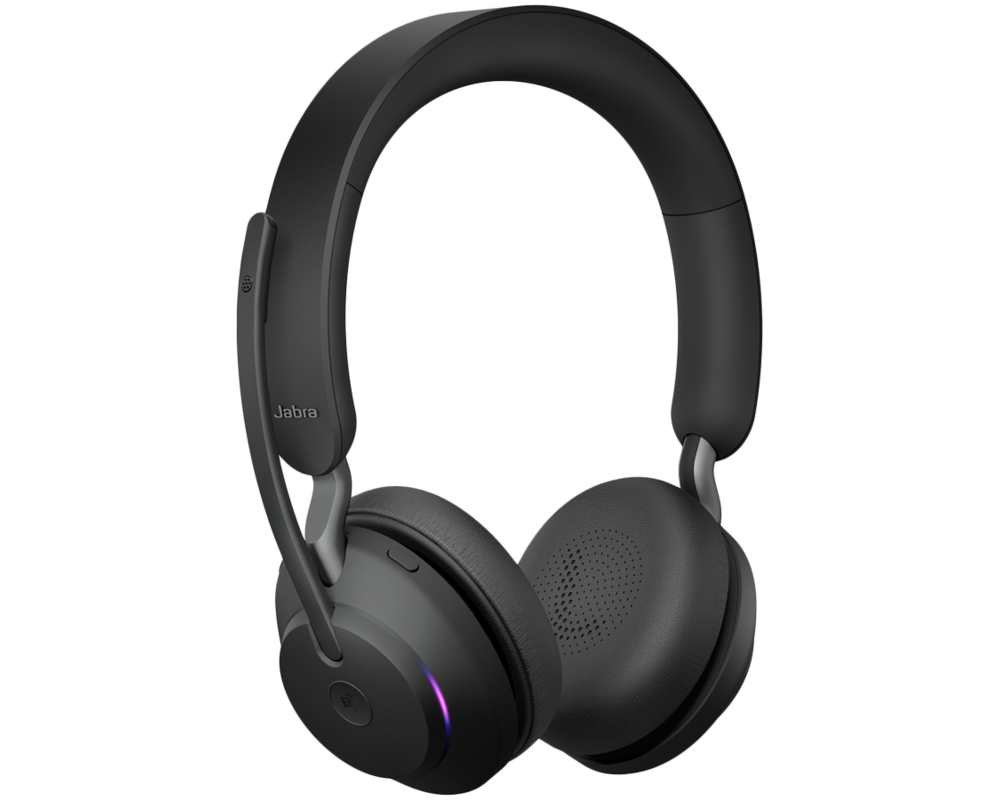 Слушалки JABRA Evolve2 65 Link380a MS Stereo Headset Black 24