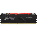 Памет 8GB Kingston FURY Beast Black RGB DDR4 3200MHz CL16 2