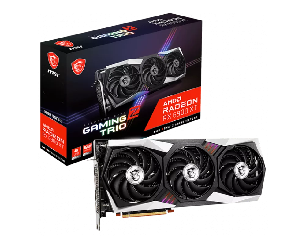 Видеокарта MSI AMD Radeon RX 6900 XT GAMING Z TRIO 16G 4