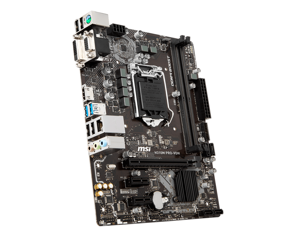 Дънна платка MSI H310M PRO-VDH 4