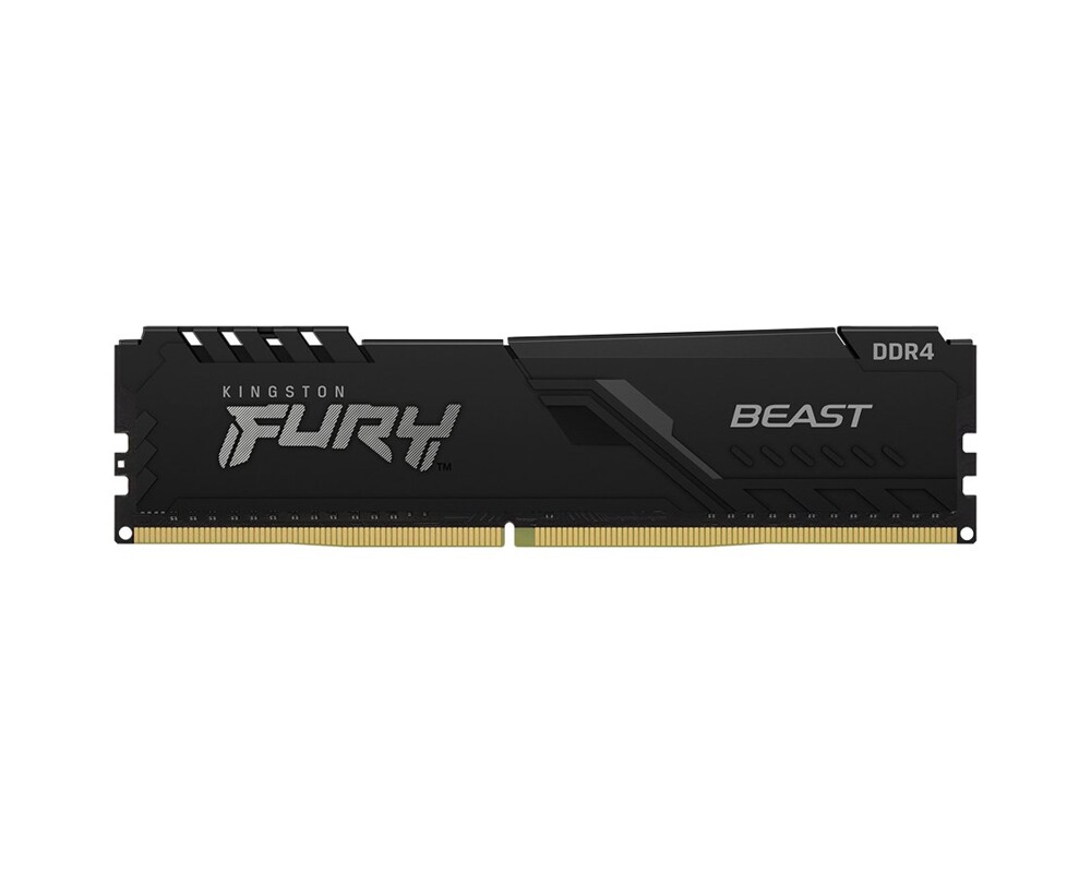 Памет 8GB Kingston Fury Beast Black DDR4 3200MHz 4